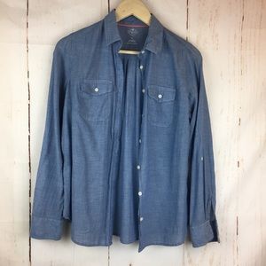 St. John’s Bay Button Down Collard Top Size Small